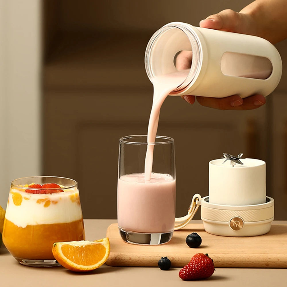 Home Multi-Functional Portable Juicer Cup Small Wireless Electric Portable Juicer Mini Fruit Juice Cooking Machine